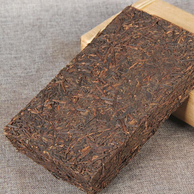 Yunnan Ancient Tree Pu'er Tea Pu'er Ripe Tea Brick Organic Old Terrier Tea 1000g