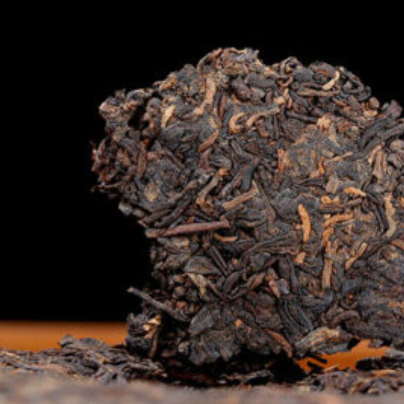Yunnan Ancient Tree Pu'er 7572 Menghai Dayi Puer Tea CakeTAETEA Ripe Pu-erh 357g Secondary image