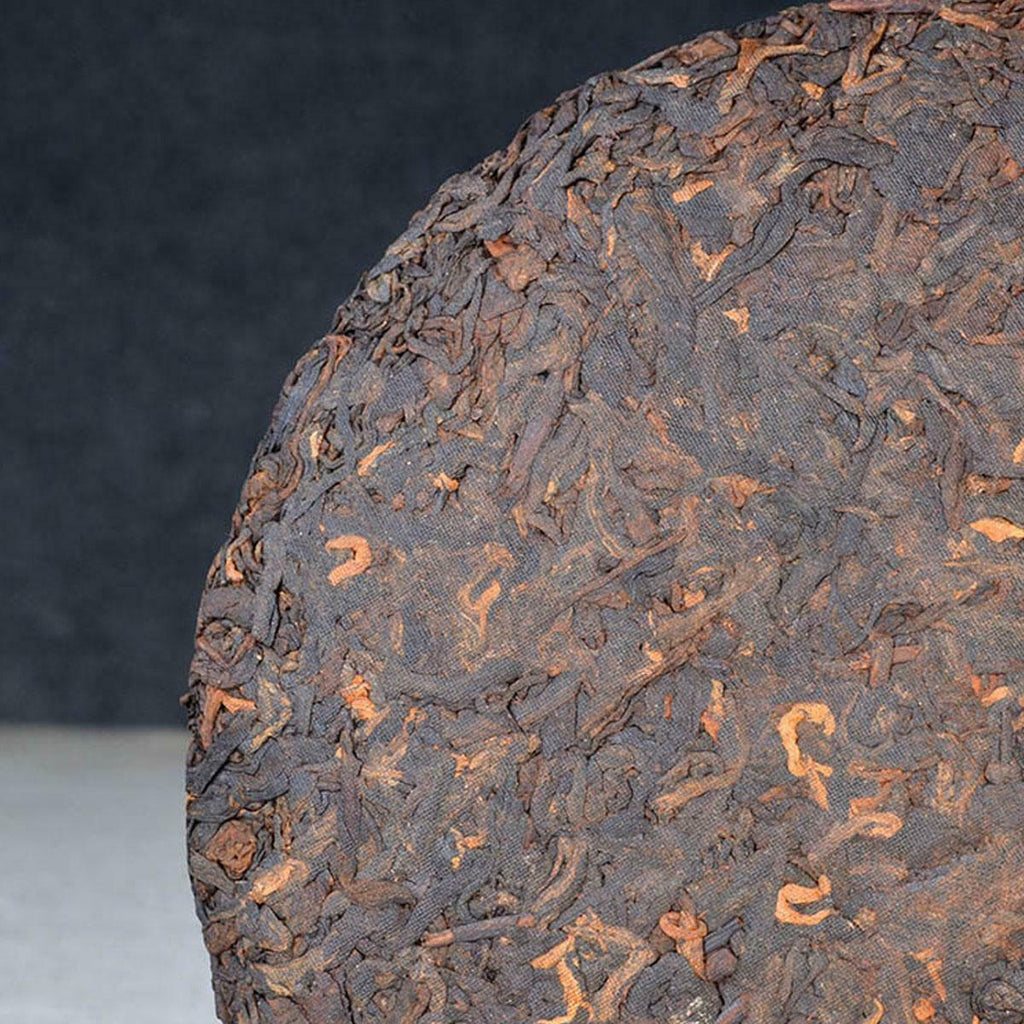 Cooked Puerh Tea Cake Brown Ancient Trees Tea Yunnan Menghai Ripe Puer Tee 357g