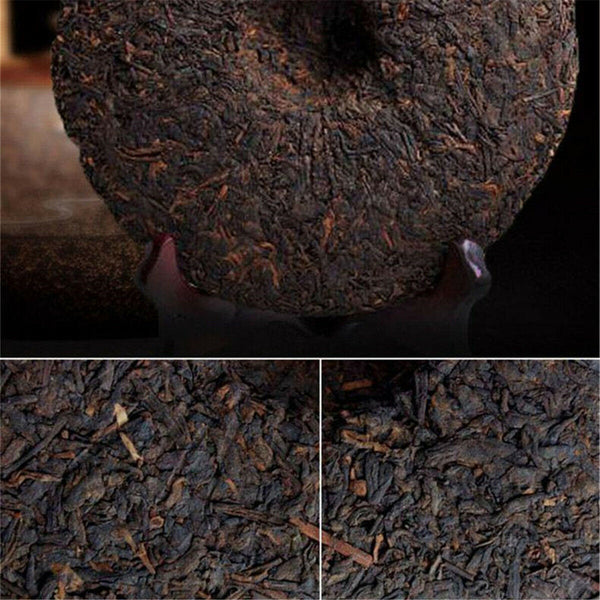 Natural Black Tea Herb Healthy Drink Yunan Pu Erh Tea Organic Puer Tea Cake 357g