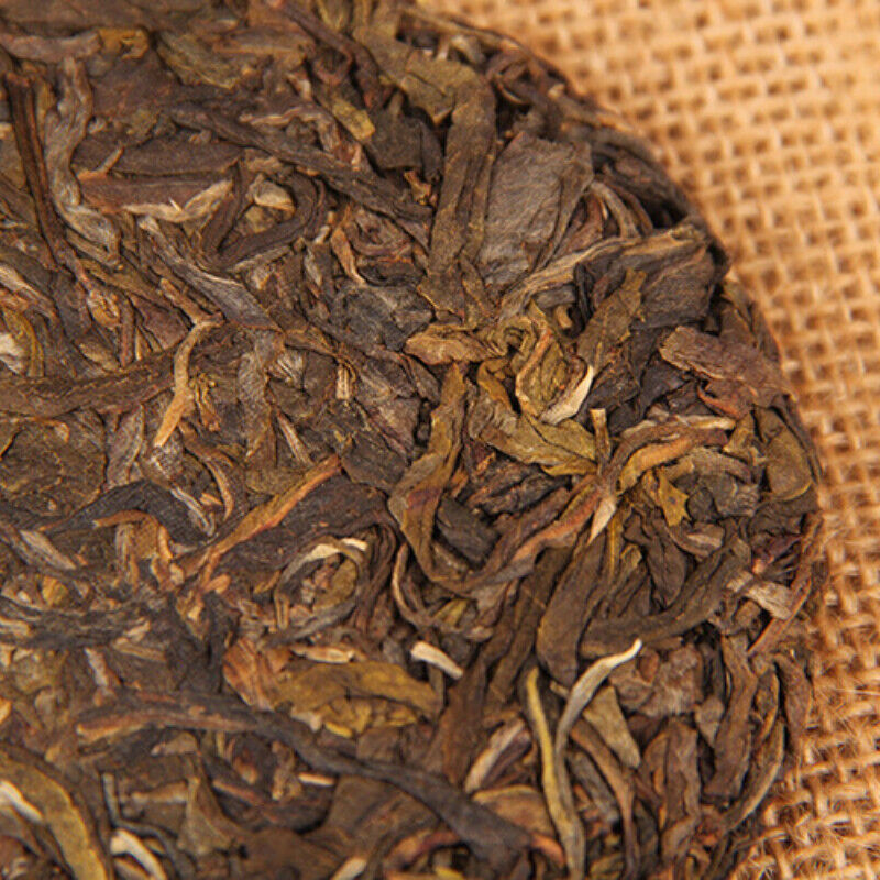 Mountain Rhyme Shen Puer Qizi Tea Cake  Yunnan China Raw Pu-erh Tea 100g Main image