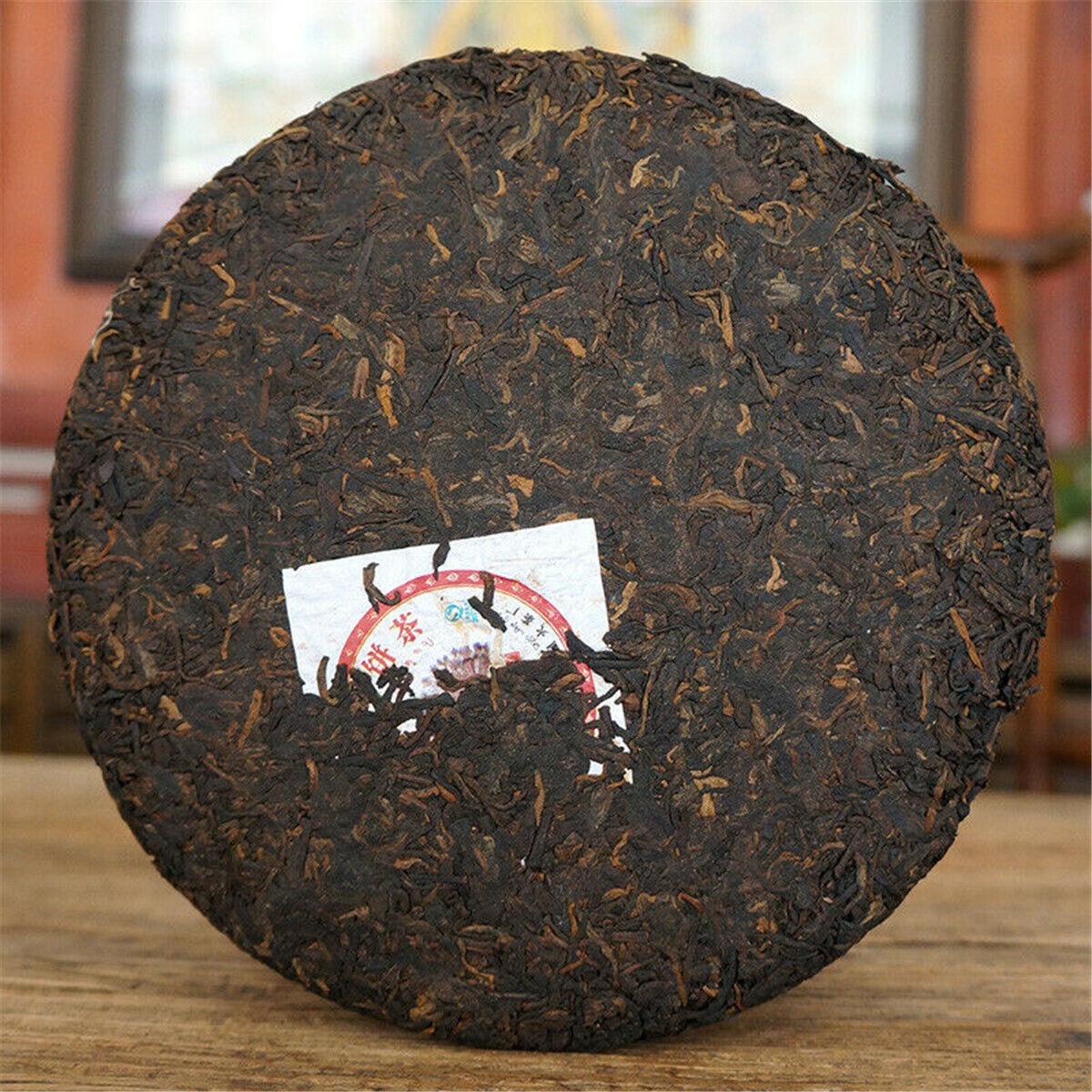Famous Puer Tea Yunnan Specialty Ripe Pu-erh Top Pu'er Tea Cake Black Tea 357g Main image