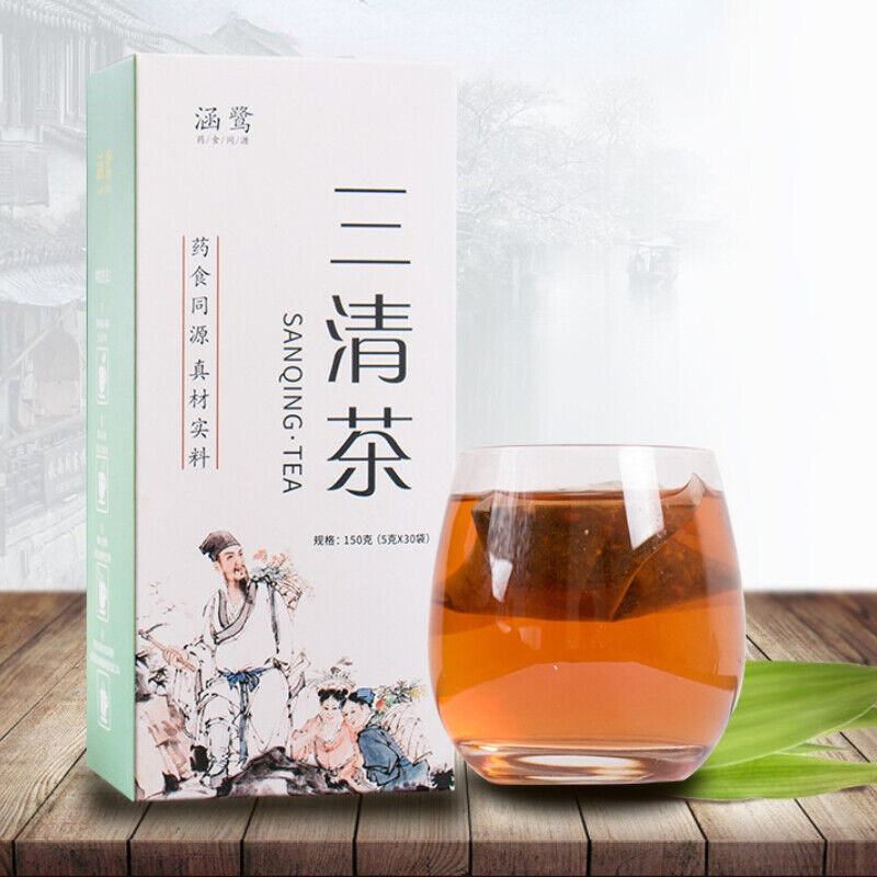 Sanqingcha Mint Cassia Rose Red Dates Herbal Tea Natural Organic Herbs Tea 50g Main image
