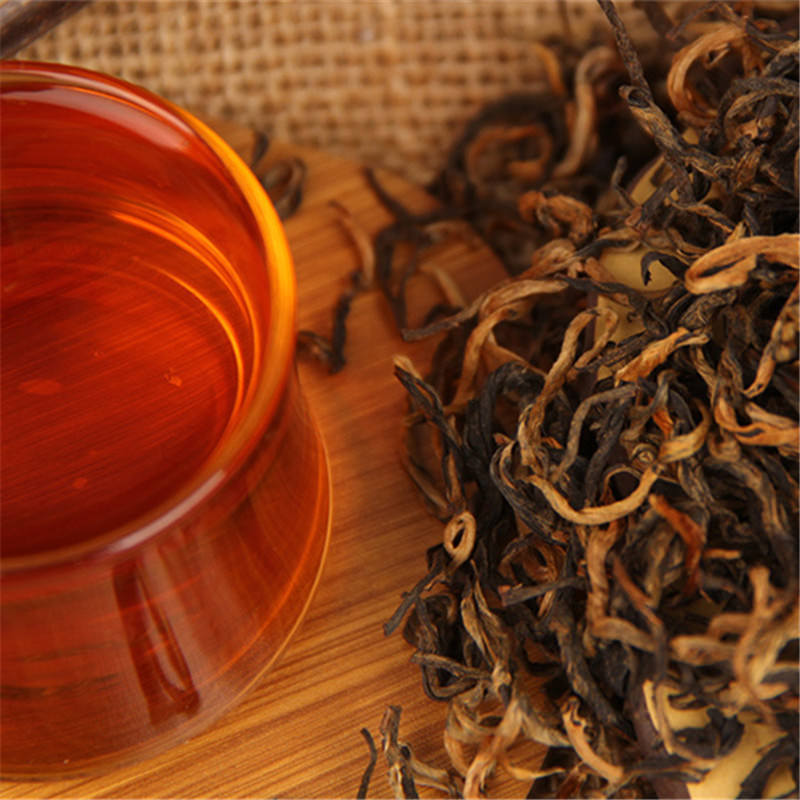 200g Kunming crested early spring honey rhyme gold screw black red Dianhong food