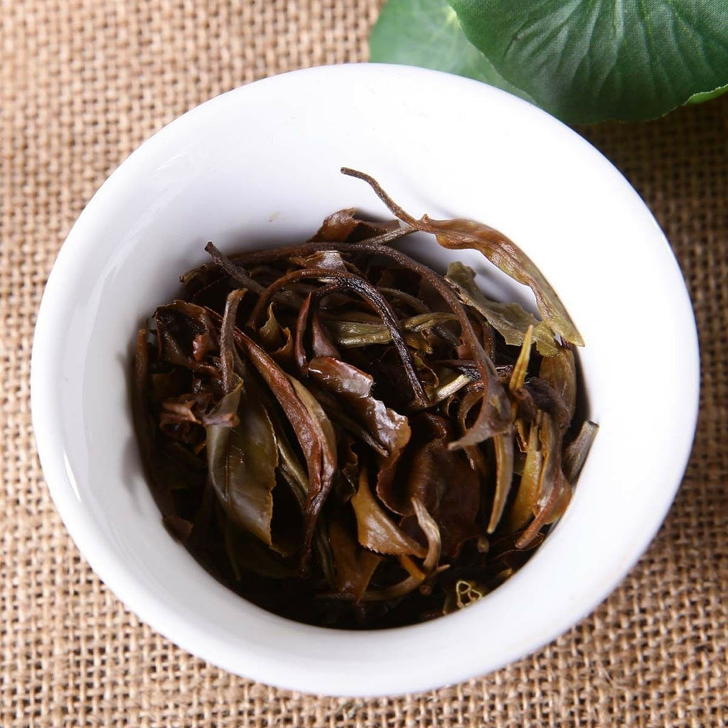 357g New Yunnan Raw Puerh Tea Moonlight White Yueguangbai Beauty Pu'er Tea Cake