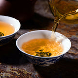 Old Banzhang Pu'er Green Tea Top-Grade Old Tree Tea Puerh Cha Tea Cake 357g
