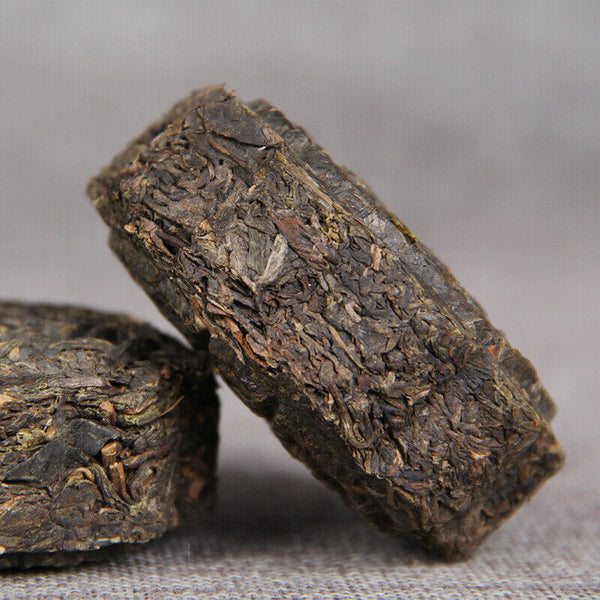 Pu'er Cha Tea Yunnan Puerh Tea Moon Cake Flower Good Moon Round Health Care 100g