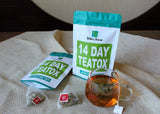 DAY TEATOX Tian Ran Pai Du Cha Qing Chang Jian Fei Cha 14 天天然排毒茶清肠减肥茶燃脂平肚子茶袋装14