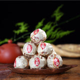 Pu-Erh Tuocha Big Leaf Species Pu'er Ripe Tea Fermented Pressed Black Tea 500g