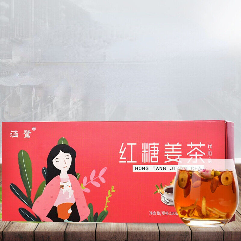 Women's Health Herbal Tea Hongtang Jiangcha Chinese Brown Sugar Ginger Tea 150g