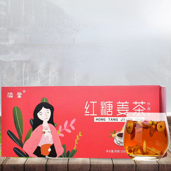 Women's Health Herbal Tea Hongtang Jiangcha Chinese Brown Sugar Ginger Tea 150g