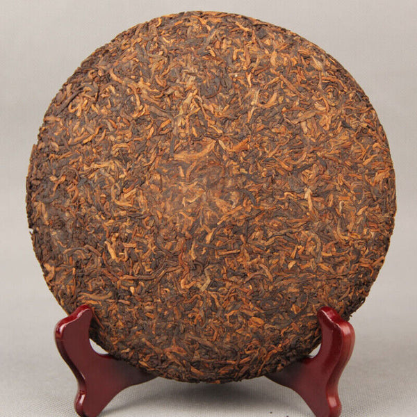 Palace Golden Bud Puerh Tea Cake Chinese Black Tea Natural Pu-Erh Ripe Tea 357g