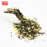 Jasmine flowers green tea jasmine flurries chinese tea green jasmine flower 50g