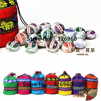 10 Flavors China tea Raw and Cooked Puer tea Slimming Mini shu Puerh tea Tuocha Secondary image
