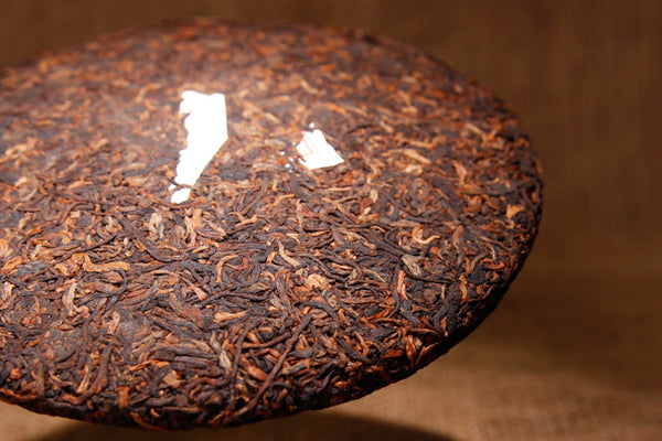Puer Tea Ripe Pu Erh Tea Cake Menghai Golden Bud Fermented Black Tea Yunnan 357g