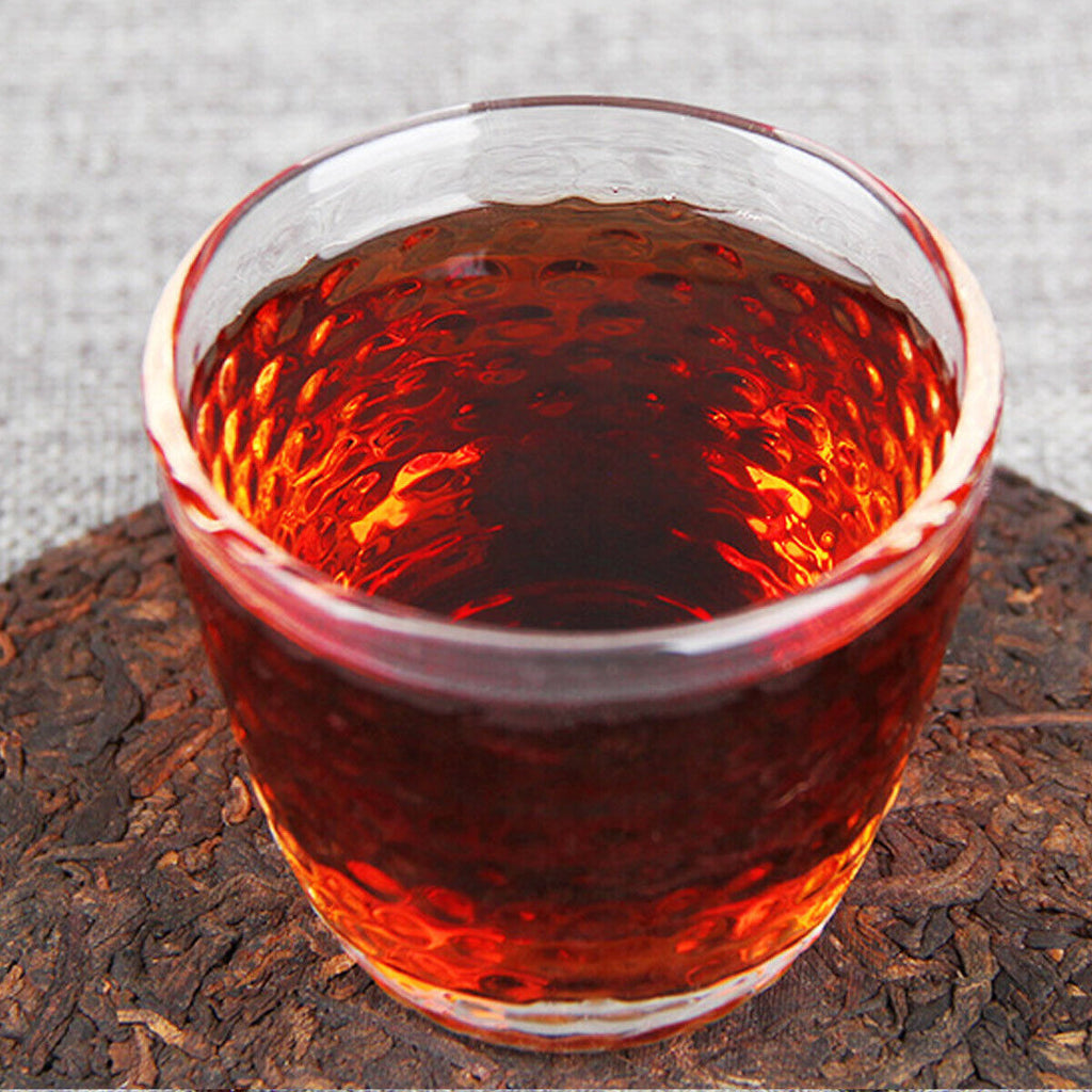 The More Fragrant Premium Cooked Puerh Tea Cake Chinese Yunnan Tea TheOlder 200g