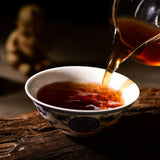 Puerh Tea Black Tea Cooked Tea  Healthy Food Red Shu Cha China Yunnan Tea 500g