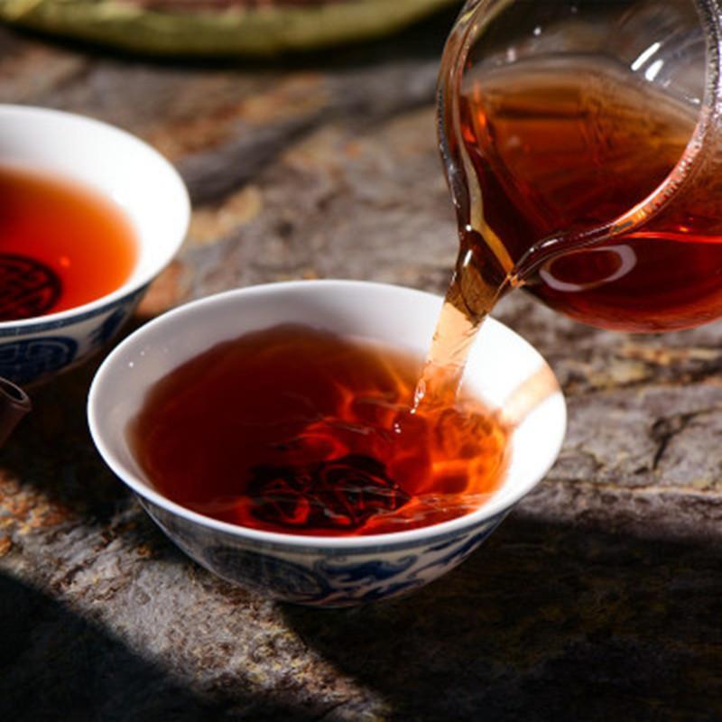 Chinese Ripe Tea Natural Organic Black Tea Healthy Drink Yunnan Pu Erh Tea 357g