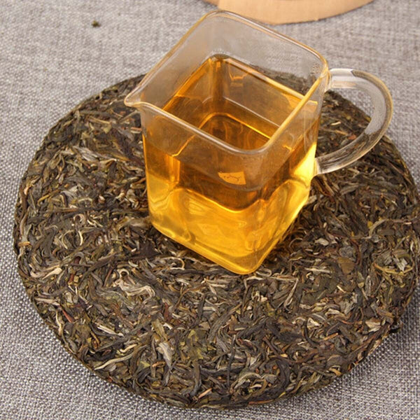 Health Care Sheng Cha Handmade Cha Puerh Tea Old Ancient Tree Mingqianchun Tea