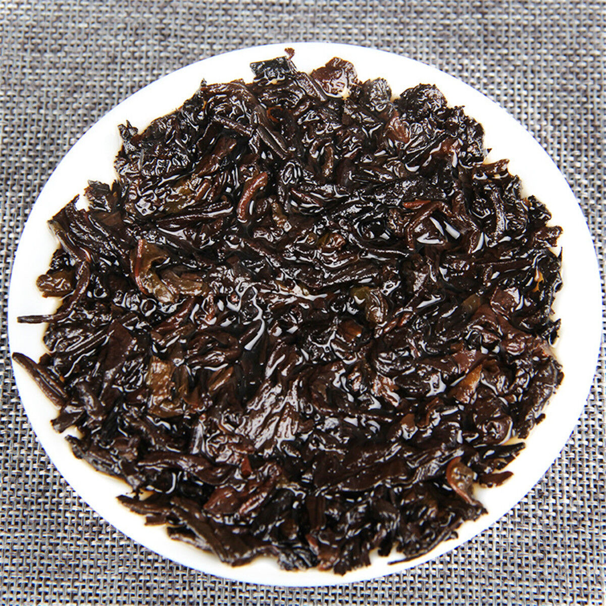 Oldest Puer Tea Organic Ripe Tea Healthy Drink Chinese Natural Pu Erh Tea 257g