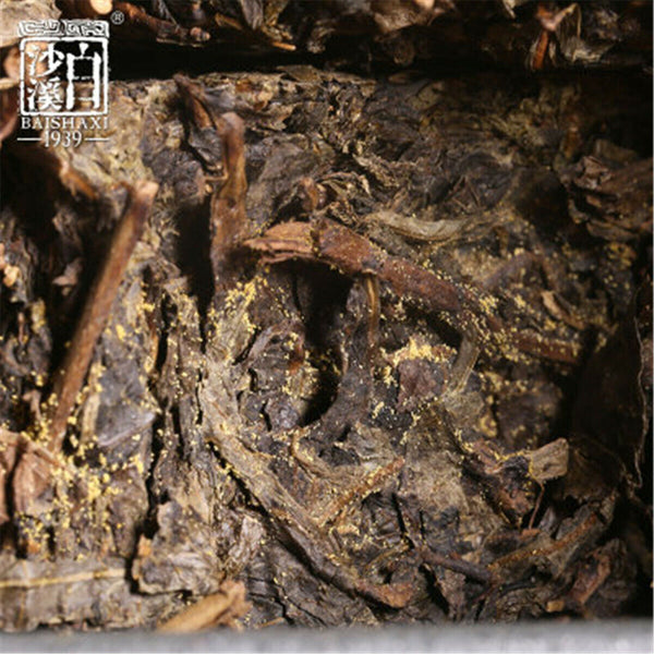 Hunan Anhua Bai Sha Xi Black Tea Dark Tea Golden Flower Fu Zhuan Black Tea 750g