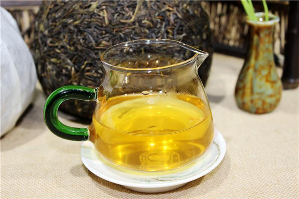 TemuTea 1000g Gold Melon Tribute Tea Raw Puerh Tuo Cha Pu Erh Tea Food Yunnan Pu-erh Tea