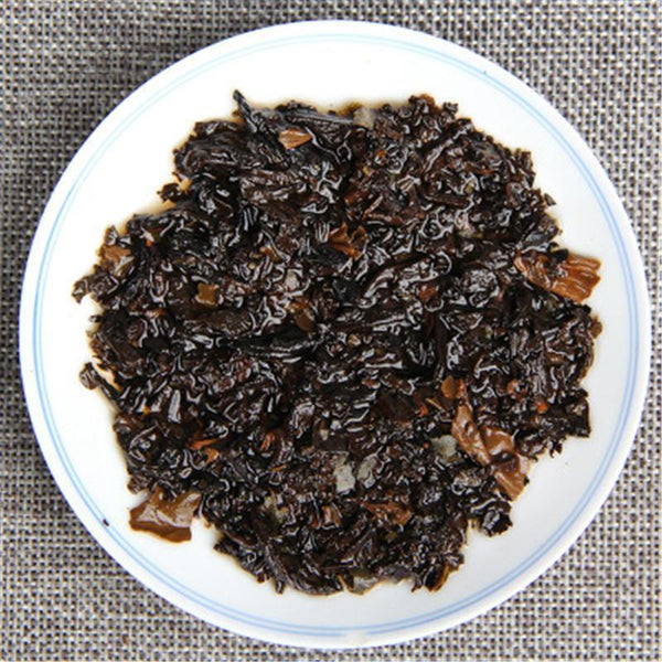 Small Canned Tuocha Black Tea Healthy Drink Yunnan Lotus Leaf Pu Erh Tea 100g