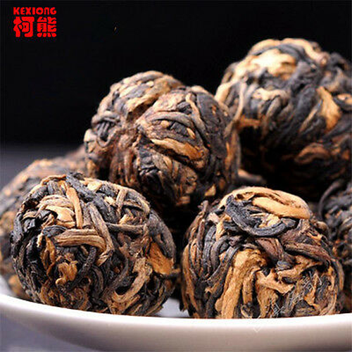 Handmade Dianhong Black Tea Small Gold Ball Diuretic Lower BPChinese Kongfu Tea Secondary image