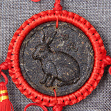 Zodiac Craft Pendant Decorative Gifts Organic China Yunnan Ripe Puerh Tea 12 Pcs