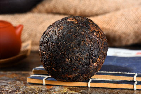 TemuTea 100g Yunnan Puerh Tea Cooked Tuo Tea Puer Tuo Cha Old Tree Ancient Tuocha  Black Tea