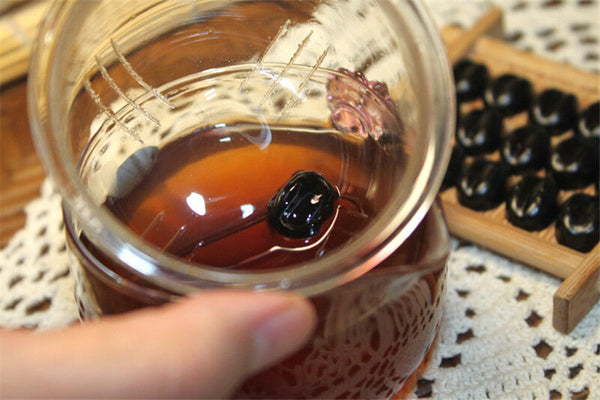 Yunnan Chagao Ecology Old Trees Ripe Puerh Cha Gao Pu erh Tea Brick 14g/20pcs