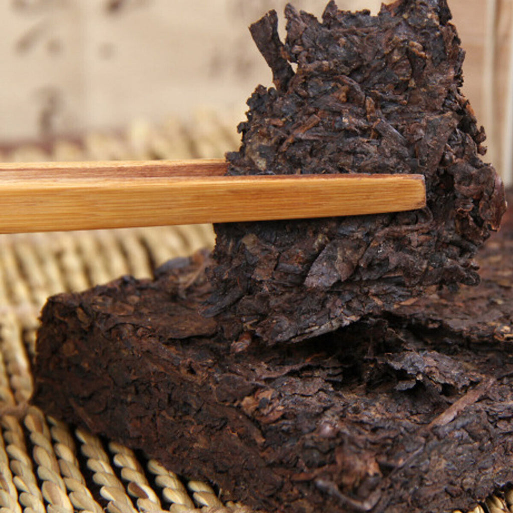 Premium Old Banzhang Ancient Tree Bamboo Tube Tea Puer Cooked Tea Brick 500g
