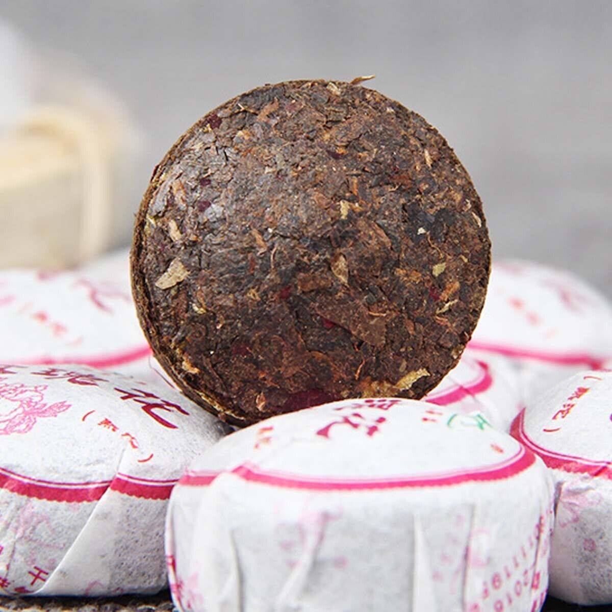 Healthy Care Mini Tuo Tea Rose Ripe Puerh Tea Chinese Yunnan Cooked Black Tea Secondary image