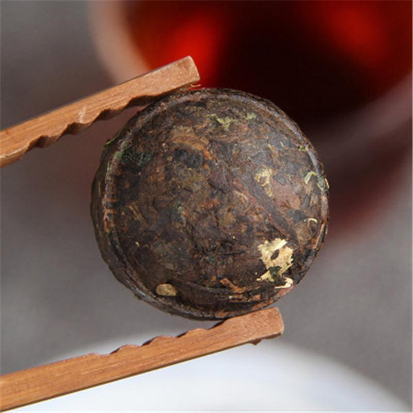 Small Canned Tuocha Organic Puer Black Tea Yunnan Glutinous Rice Pu Erh Tea 100g