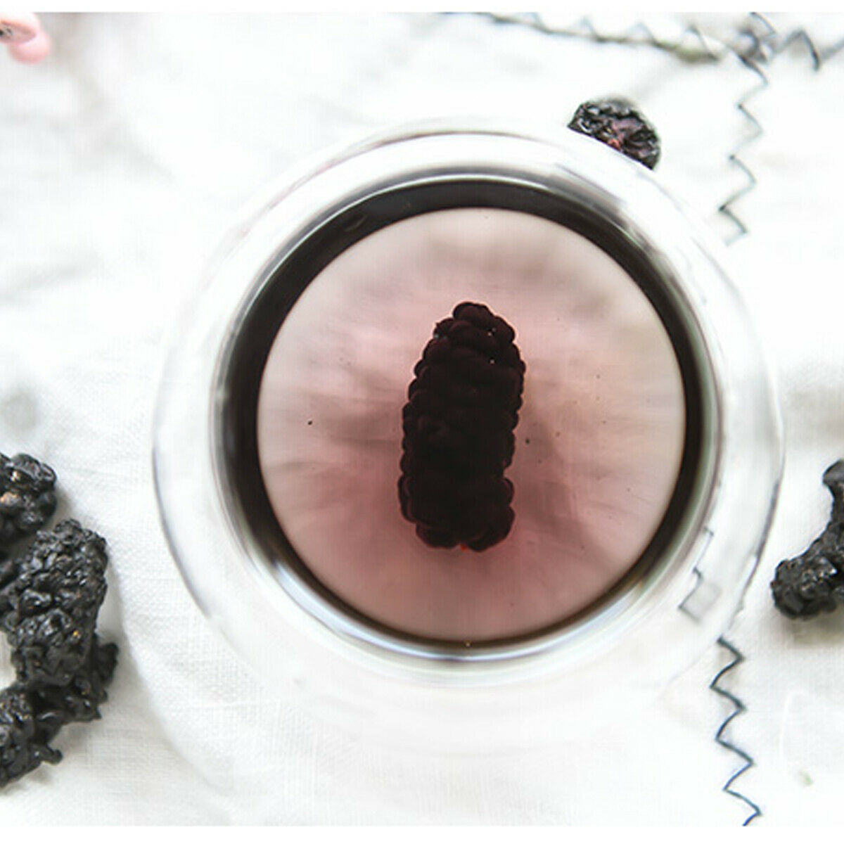Dried Mulberry Fruit Tea Natural Black Mulberry Tea Enriching Blood Health Care