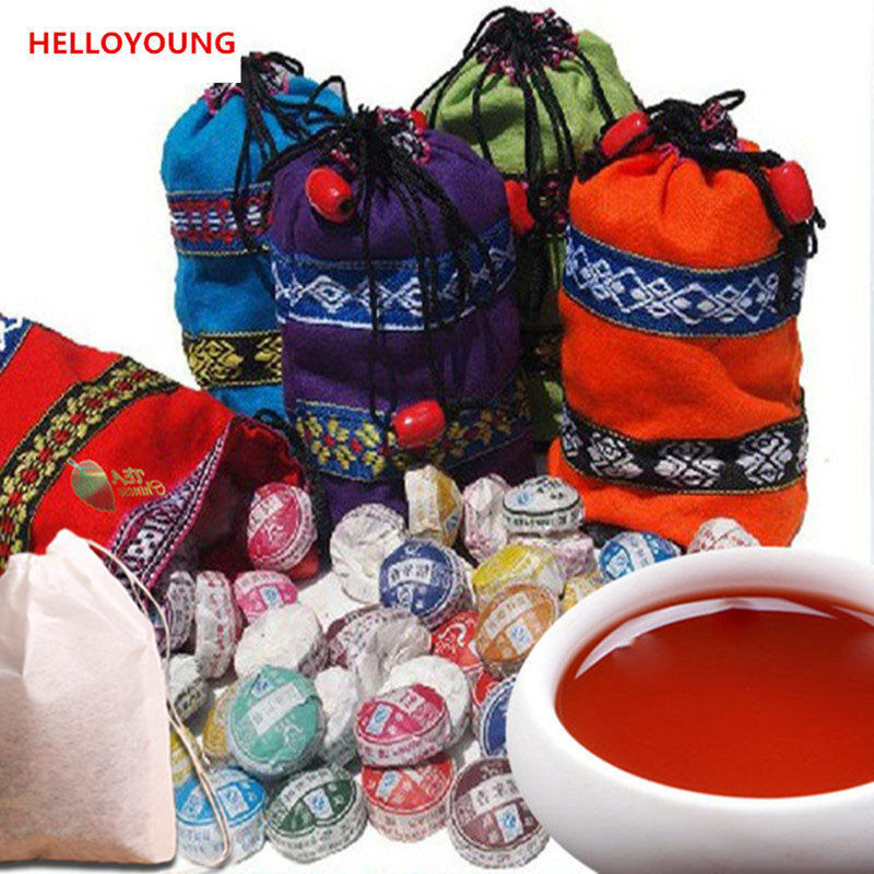Cha Cooked Pu'er Tuo Tea10 Kinds of Different Pu-erh TeaTop-grade Mini Puer Tea Secondary image