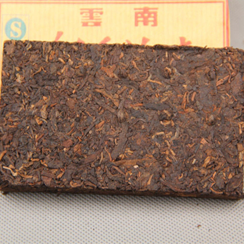 TemuTea China 5pcs*100g Pu-erh Black tea cakes natural cooked tea manufactured old tea