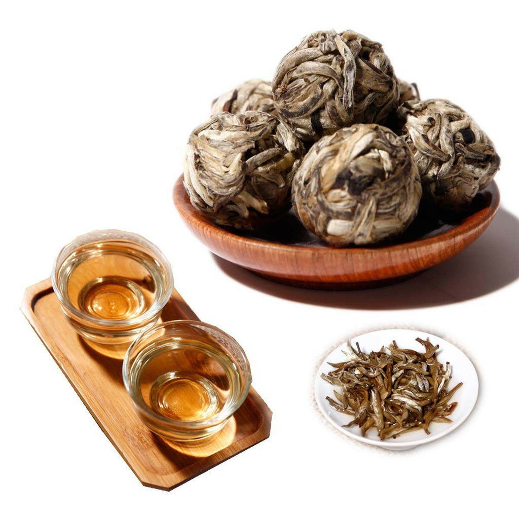 Yunnan Pu-erh Tea Raw Tea Mini Dragon Ball White Silver Needle Health Green Food