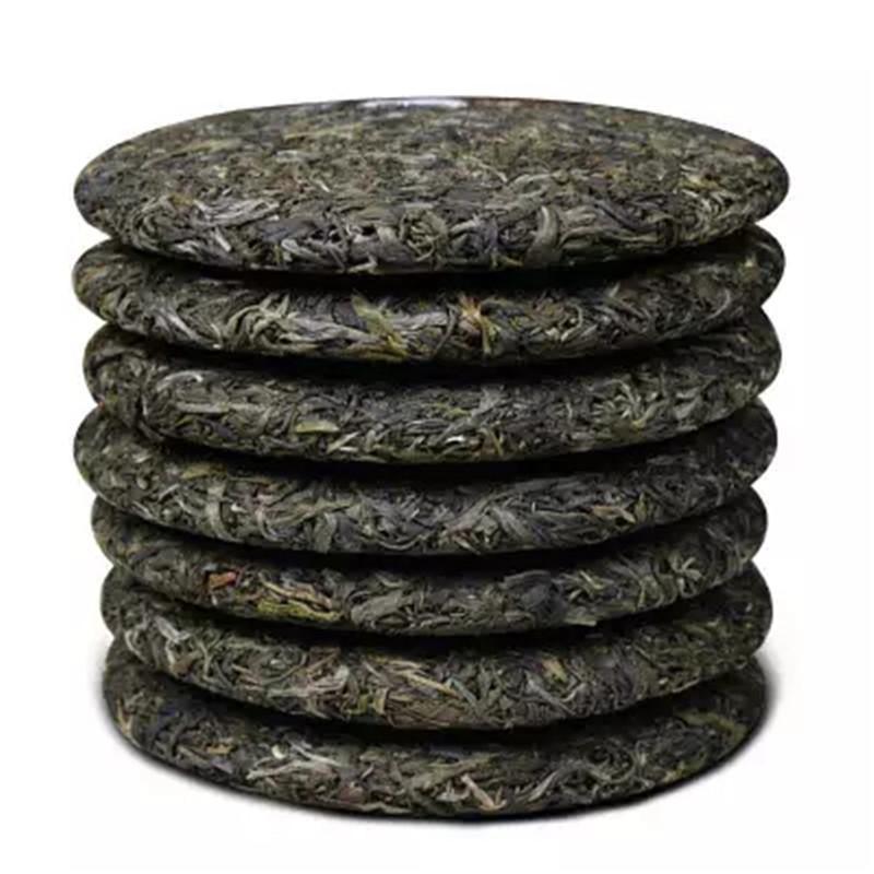 TemuTea 357g HighMountain Wild Rhyme Sheng Pu-erh Tea Raw Tea Ancient Tree Tea Green Tea