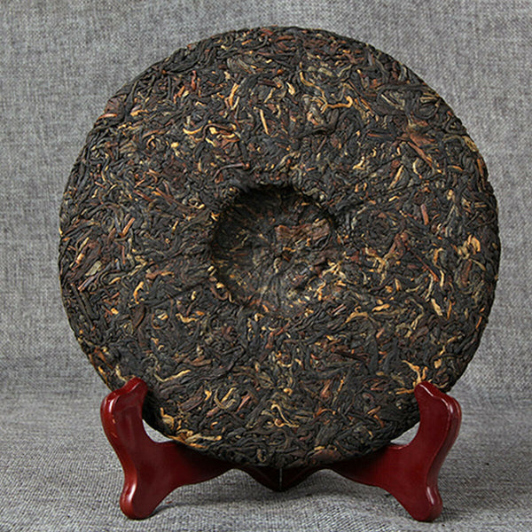 Black Tea Cake Ancient Tree Red Tea Big Leaf  Tea Chinese Health Green Food 357g