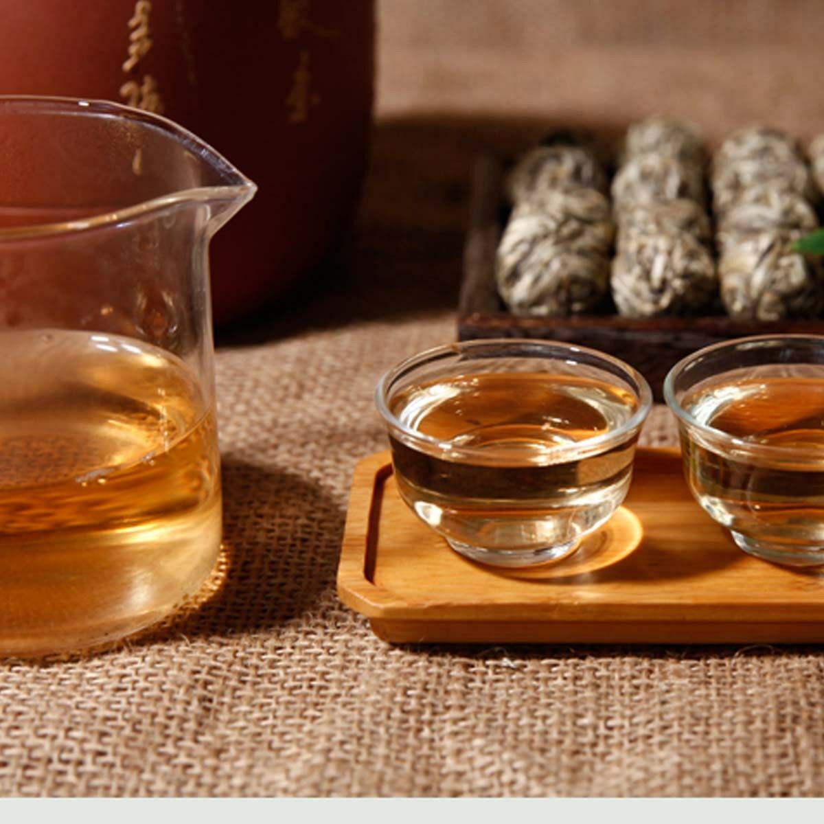 Yunnan Pu-erh Tea Raw Tea Mini Dragon Ball White Silver Needle Health Green Food