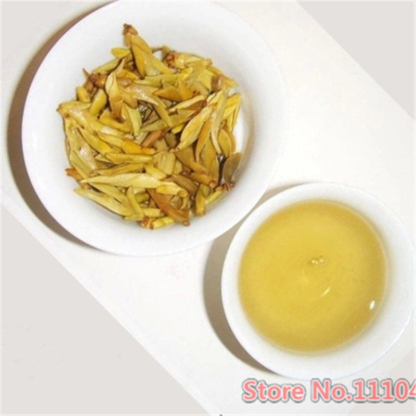 TemuTea 100g China Specials Organic Loose White Tea Pu Er Buds Wild Pu'er Tea Puerh Raw