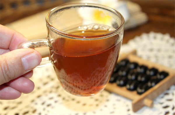 Yunnan Chagao Ecology Old Trees Ripe Puerh Cha Gao Pu erh Tea Brick 14g/20pcs