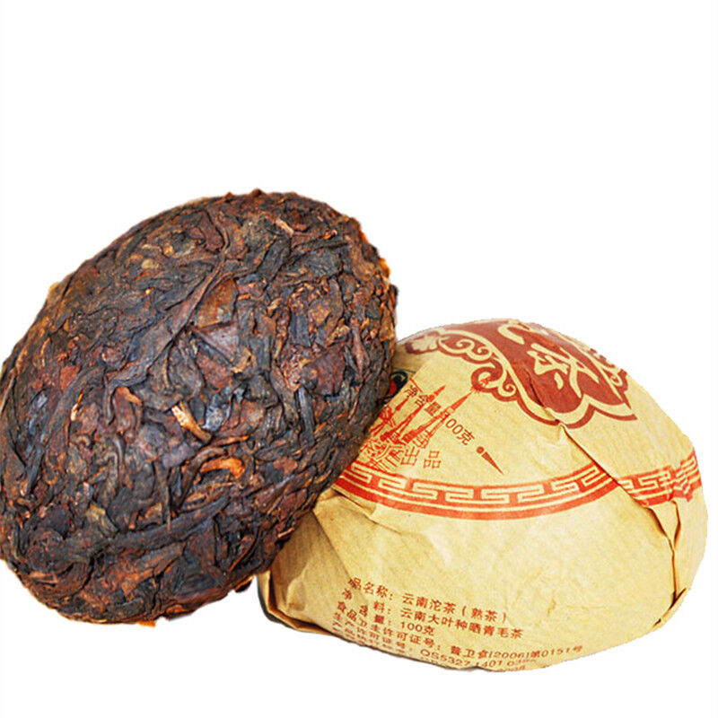 Old Tea Tree Materials Pu Erh 1pc Tea Ripe Tuocha Premium Yunnan Puer Tea 100g Secondary image
