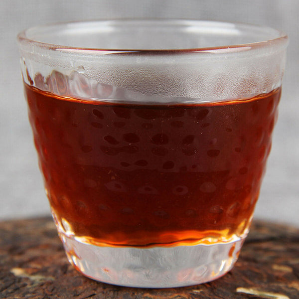Cooked Puerh Tea Red Puer Tea Glutinous Rice Fragrant Yunnan Healthy Care 357g