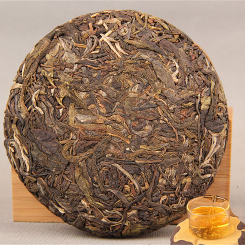 TemuTea Handmade pu-erh tea 100g raw Pu'er tea ecology old tree organic green sheng puer