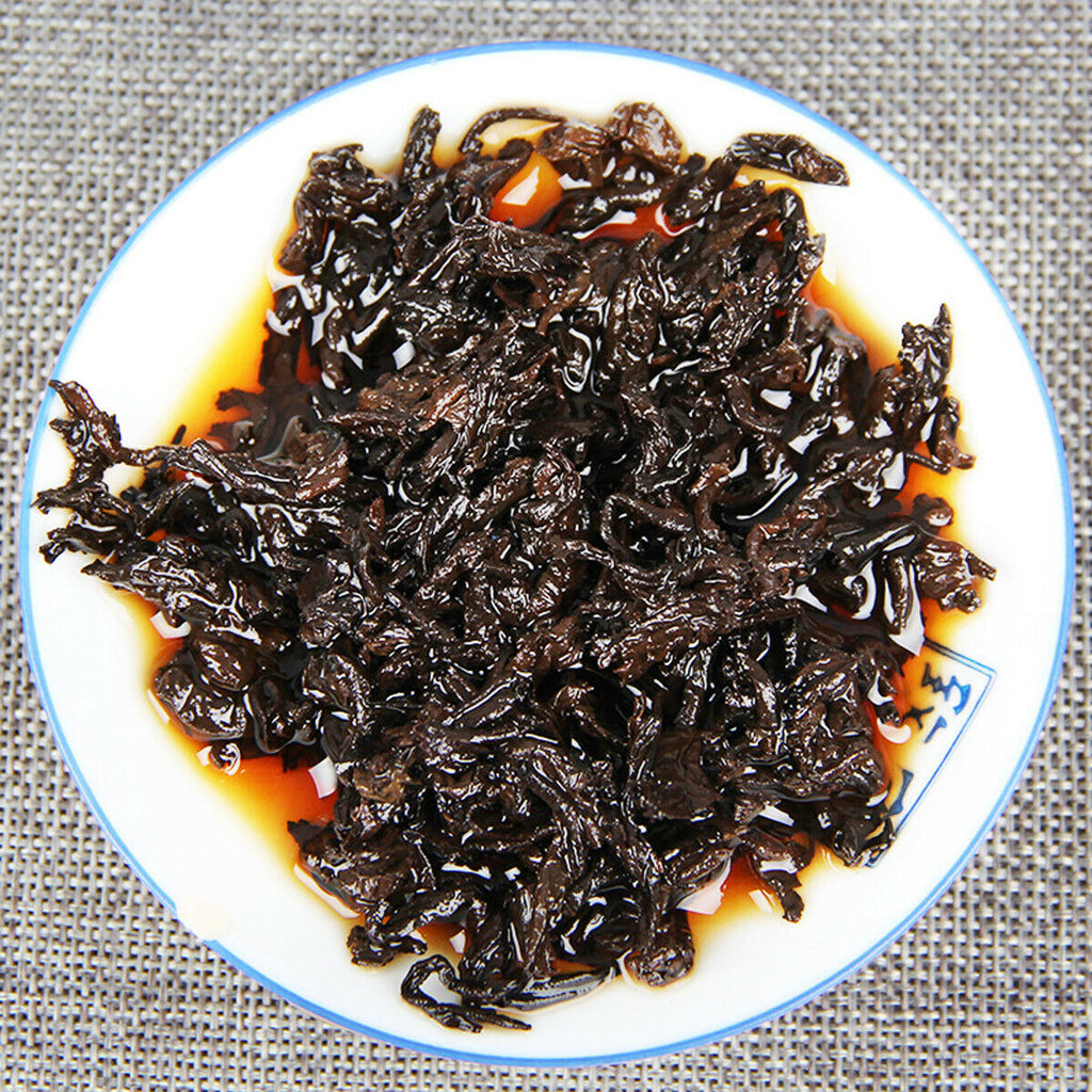 Premium Cooked Puerh Tea Cake Chinese Yunnan Tea TheOlder The More Fragrant 200g