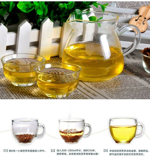 Black Buckwheat Tea Black Tartary Buckwheat Plantule Full Chinese Tea 1000g