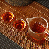 Puer Tea Ripe Pu Erh Tea Cake Menghai Golden Bud Fermented Black Tea Yunnan 357g