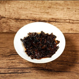 Laobangzhang Black TeaYunnan Cooked Pu-Erh Tea Cake Pu-Erh Tea Ancient Tree 357g